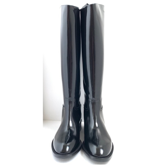SOLD Saint Laurent YSL Caval Riding Boots Back Zip - Picture 2 of 8
